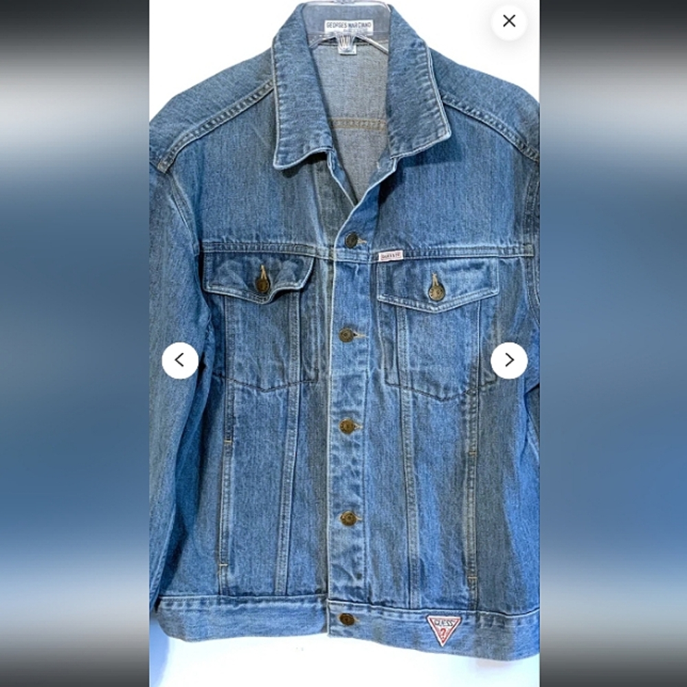 GUESS VINTAGE 80s/90s DENIM JACKET, UNISEX
